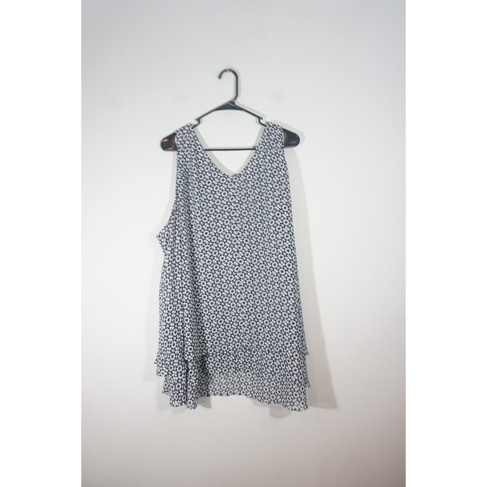 Lane Bryant Sleeveless Flowy Tunic Women Plus Size 28 - Picture 2 of 5
